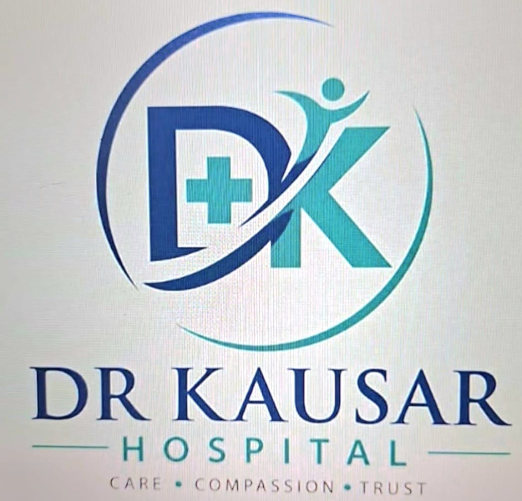 Female doctor at Dr Kausar Hospital Hyderabad consulting with male patient in modern medical facility